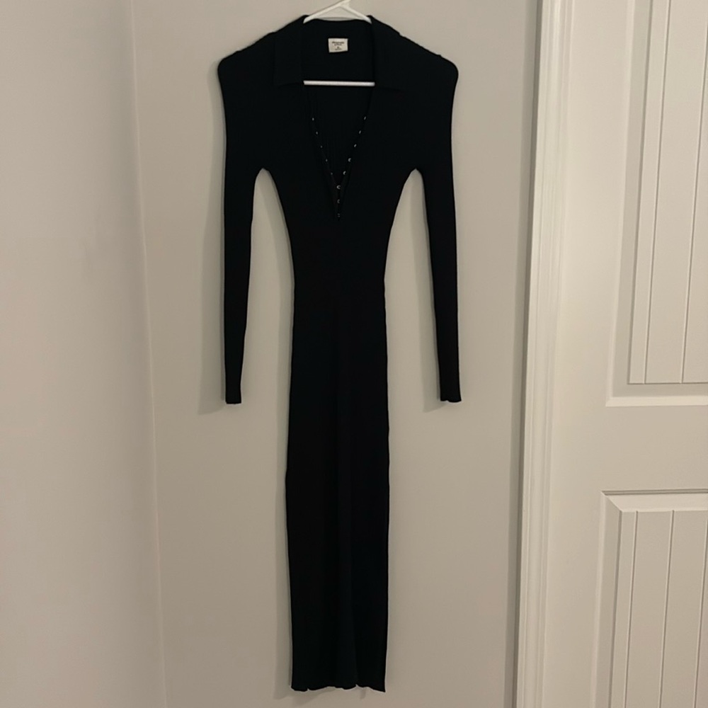 Abercrombie sweater midi dress